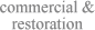 commercial and restoration projects wtb construction have been involved in